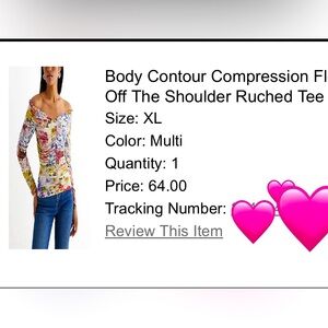 New w tags. Off shoulder top